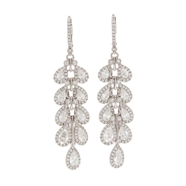 Fancy Shape Dangle Earrings