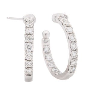 Round Hoop Earrings