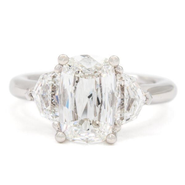 Fancy Shape 3 Stone Ring