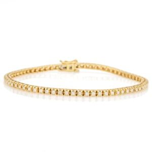 Pyramid Tennis Bracelet