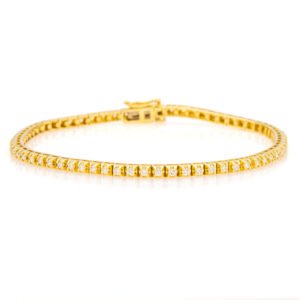 Pyramid Tennis Bracelet