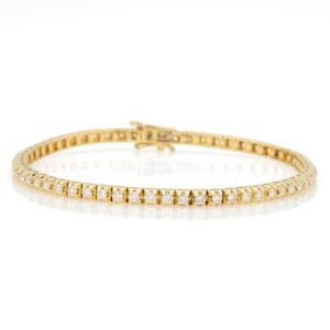 Pyramid Tennis Bracelet