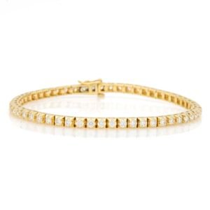Pyramid Tennis Bracelet