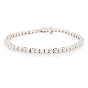 Pyramid Tennis Bracelet
