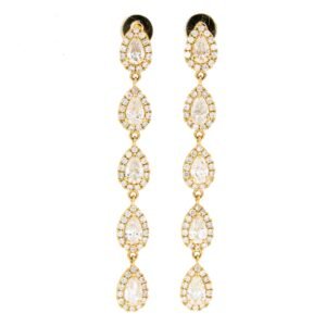 Fancy Shape Dangle Earrings