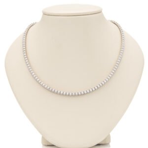 Pyramid Tennis Necklace