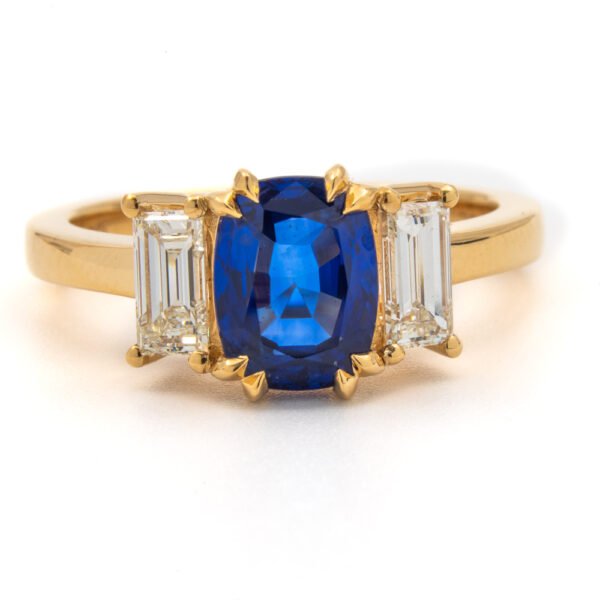 Gemstone 3 Stone Ring