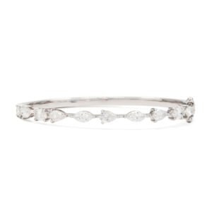 Fancy Shape Bangle Bracelet
