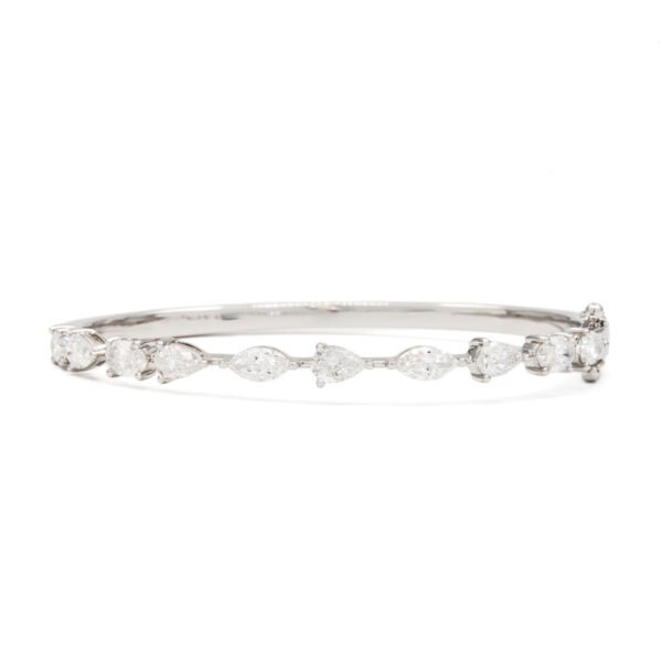Fancy Shape Bangle Bracelet