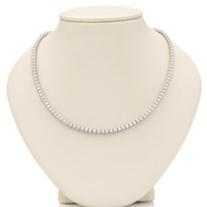 Pyramid Tennis Necklace