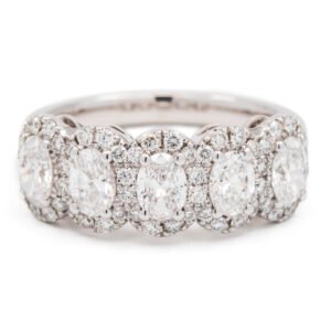 Fancy Shape Multi-Stone Band