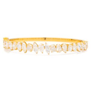 Fancy Shape Bangle Bracelet