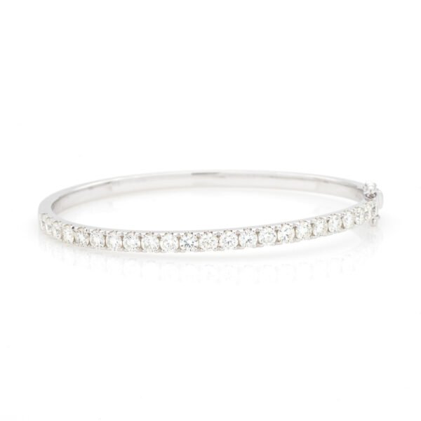 Single Row Bangle Bracelet