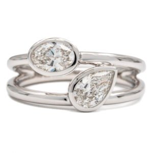 2-Stone Fashion Ring