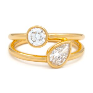 2-Stone Fashion Ring