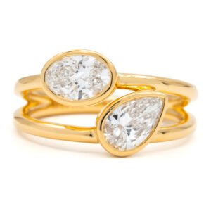 2-Stone Fashion Ring