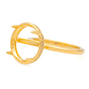 Hidden Halo Ring Mounting