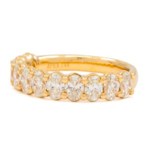 Fancy Shape Multi-Stone Band