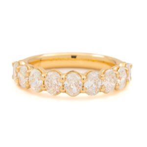 Fancy Shape Multi-Stone Band