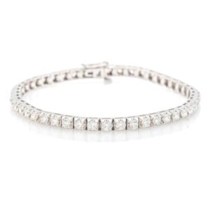 Pyramid Tennis Bracelet