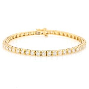 Pyramid Tennis Bracelet