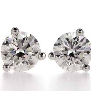 3-Prong Stud Earrings