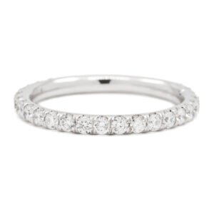 Microprong Wedding Band