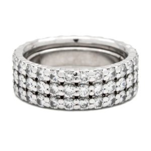 Multi-row Eternity Band