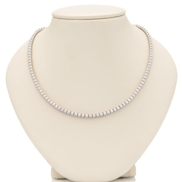 Pyramid Tennis Necklace