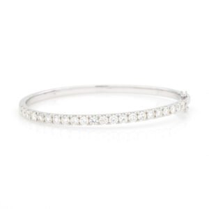 Single Row Bangle Bracelet