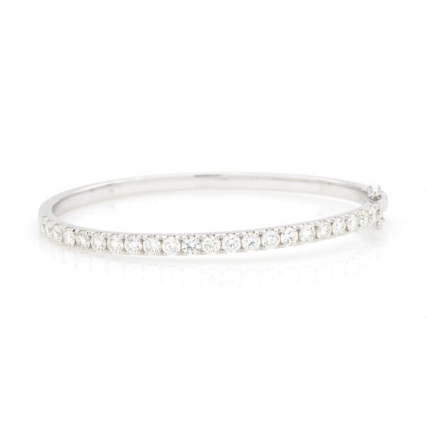 Single Row Bangle Bracelet