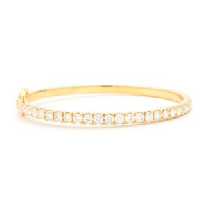 Single Row Bangle Bracelet