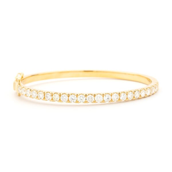 Single Row Bangle Bracelet