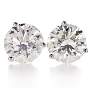 3-Prong Stud Earrings