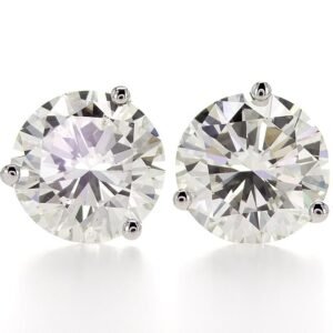 3-Prong Stud Earrings
