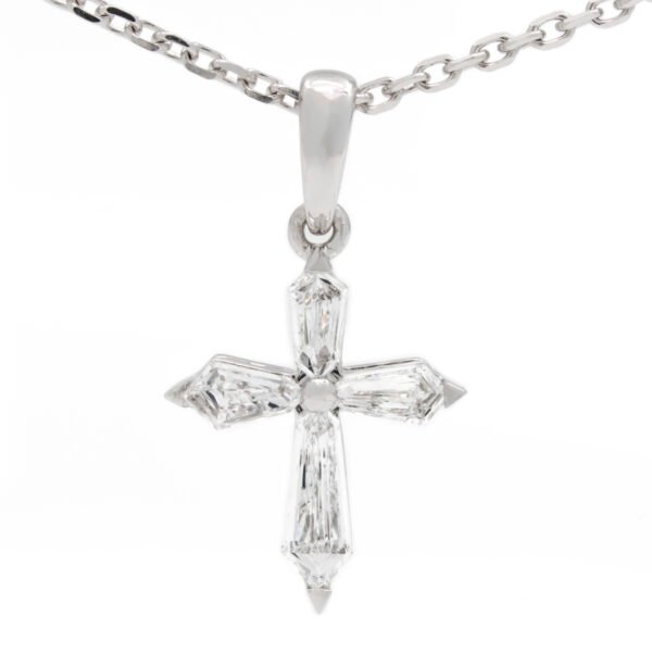 Fancy Shape Cross Pendant
