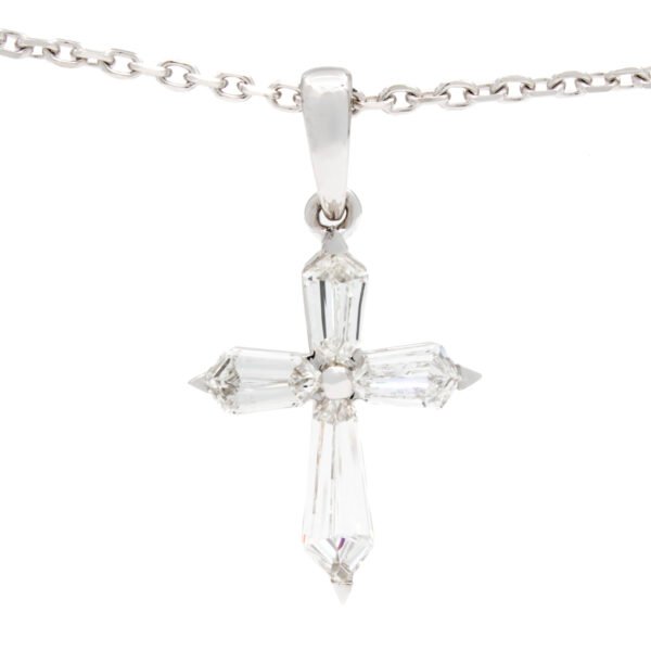 Fancy Shape Cross Pendant