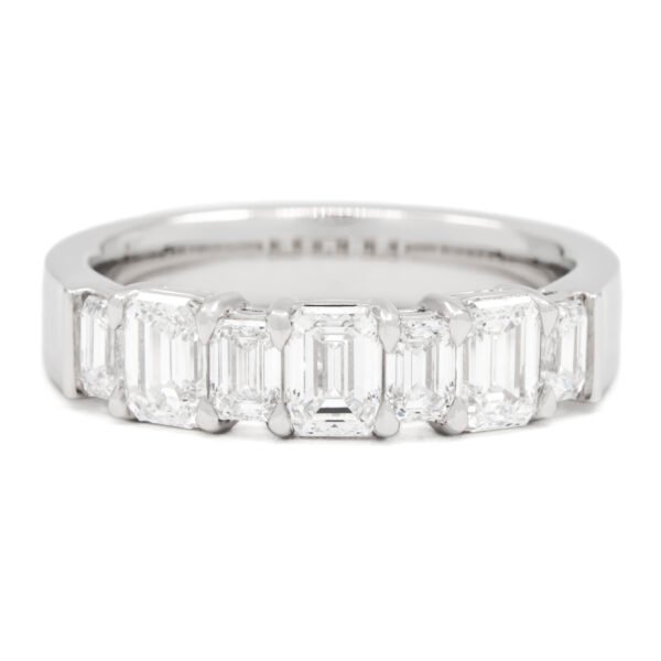 Fancy Shape Multi-Stone Band