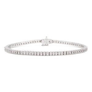 Boxy Link Tennis Bracelet