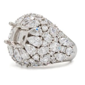 Fancy Shape Fashion Ring Mounting