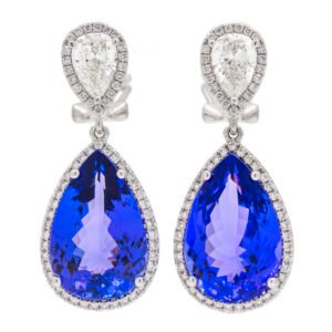 Gemstone Dangle Earrings