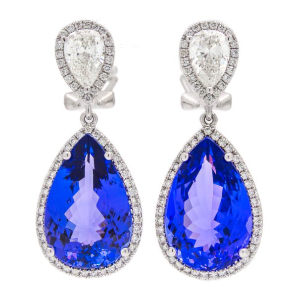 Gemstone Dangle Earrings