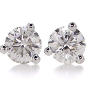 3-Prong Stud Earrings