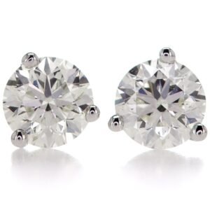 3-Prong Stud Earrings