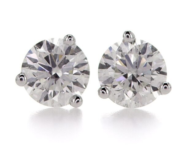 3-Prong Stud Earrings