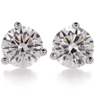 3-Prong Stud Earrings