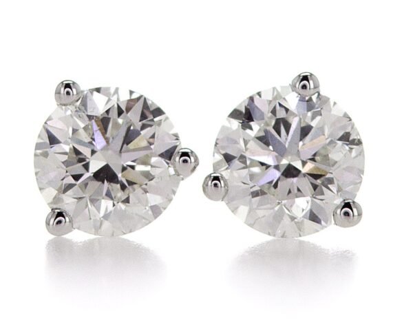 3-Prong Stud Earrings