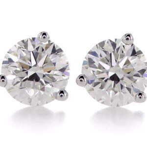 3-Prong Stud Earrings