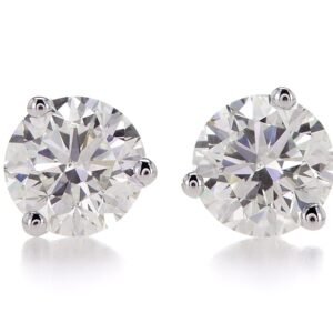 3-Prong Stud Earrings