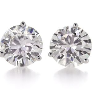 3-Prong Stud Earrings